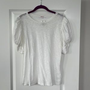 Goldie White Short Sleeve Tee